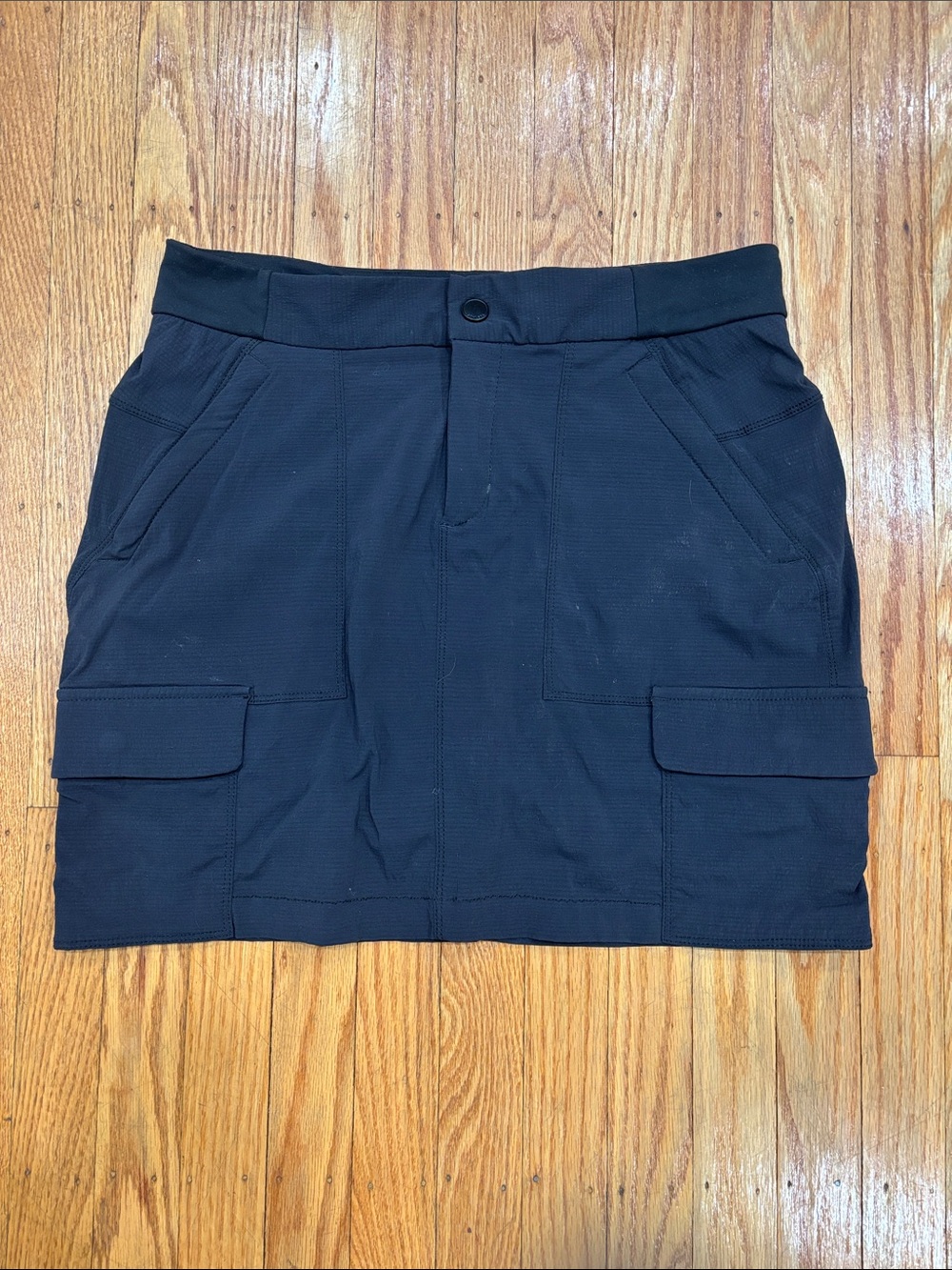Athleta Black Active Skort with Inner Short